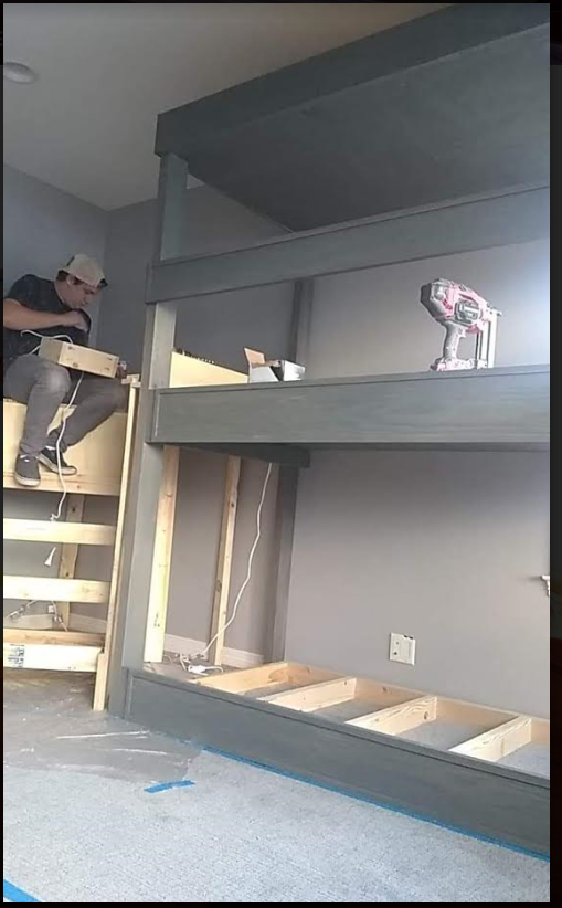 Bespoke Quad Bunk Installation - All-Age Rated Architectural Stability