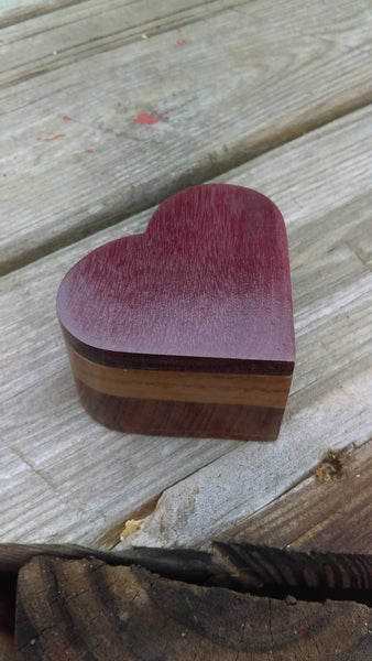 heart shaped wood boxes