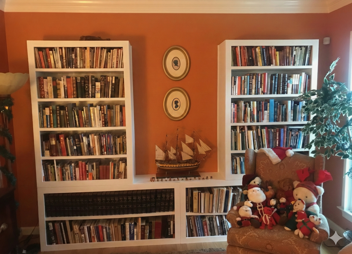 The Stockton Mill: Custom 48" Stackable Half-Book Case