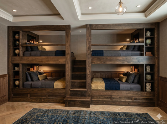 The Estate Grand Guest Twin/Full/or Queen Bunk Bed Retreat