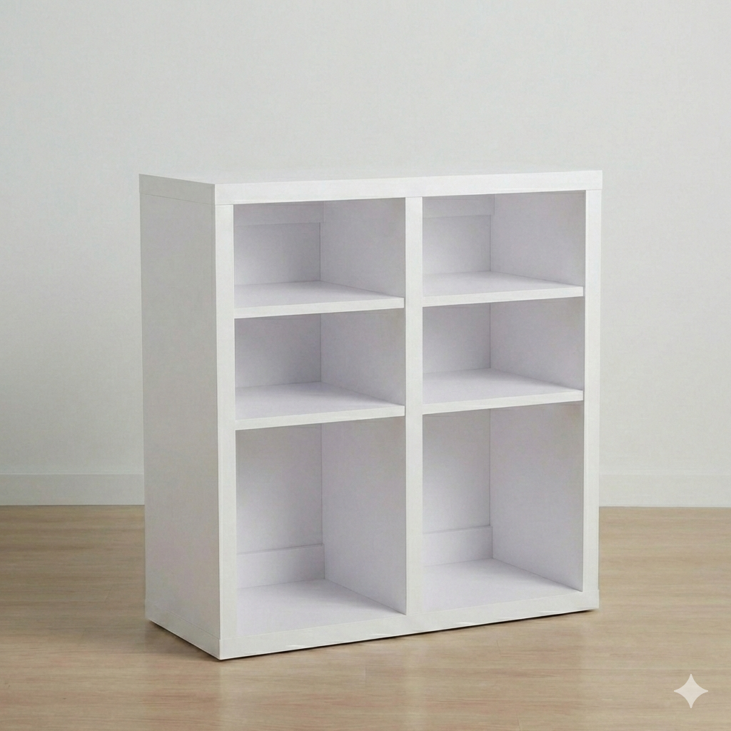 The Stockton Mill: Custom 48" Stackable Half-Book Case