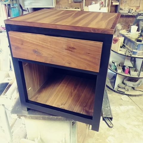 Single drawer Nightstand, bed room