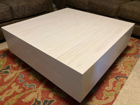 42 x 42 Large Modern Coffee Table