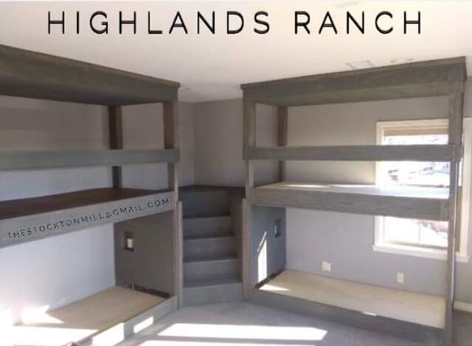 The Hilands Ranch: High-Capacity Guest Bunk Bed Suite