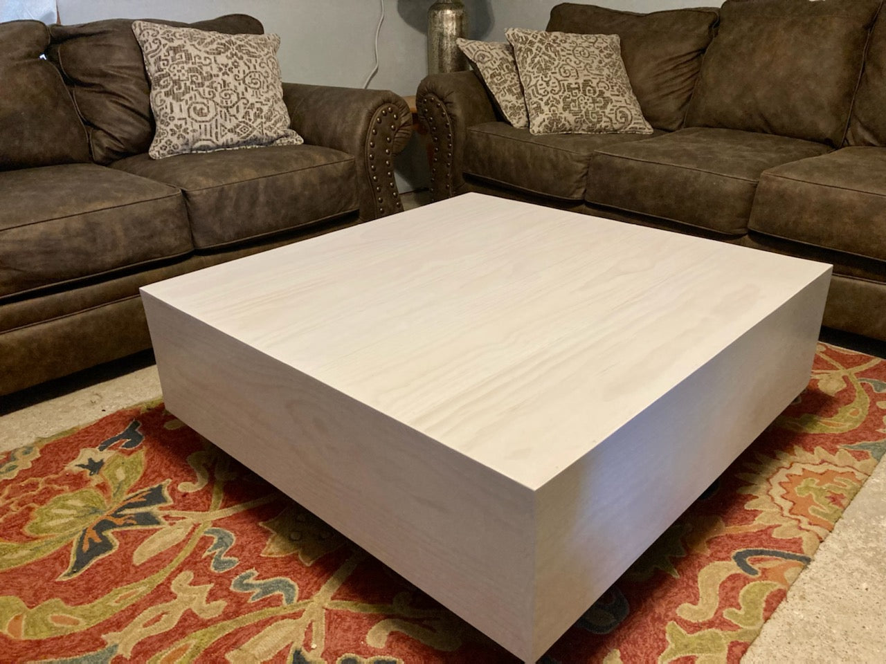 42 x 42 Large Modern Coffee Table