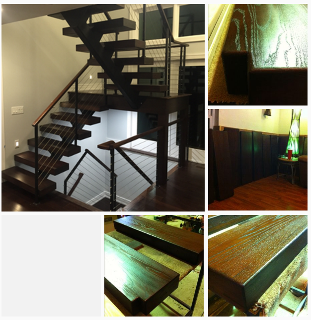 Extra Thick Custom Wood Stair Treads | Ash, Oak, or Maple