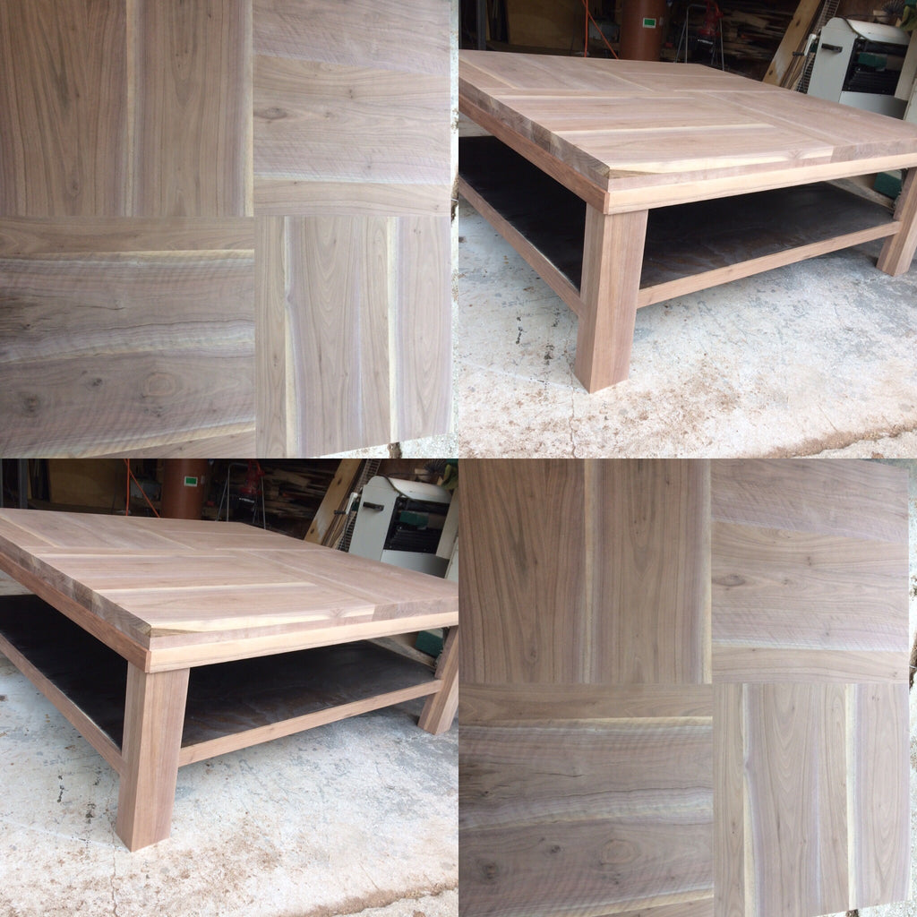 Large Modern Walnut Coffee Table – TheStocktonMill