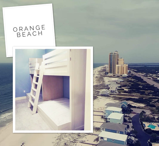 The Alabama Cheers: Bespoke Twin Over Full End-to-End Quad Bunk Suite - Professional-Grad Bunk Beds