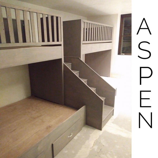 Aspen Quad Bunkbeds