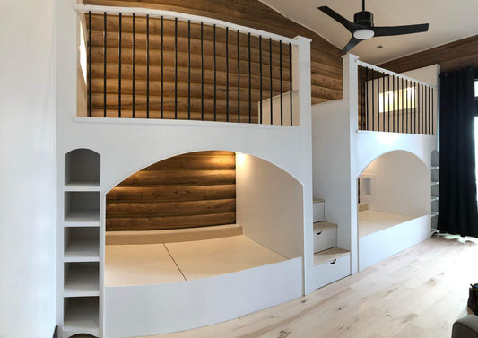 The Hacienda Quad: Artisan-Grade Custom Hospitality Bunkbed Suite